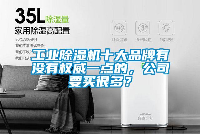 工業除濕機十大品牌有沒有權威一點的，公司要買很多？