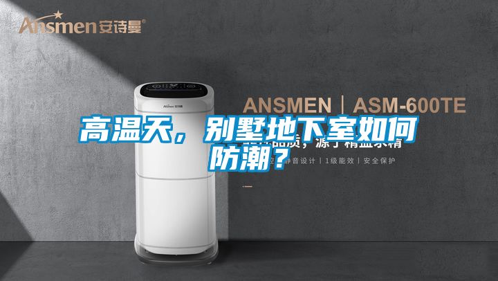 高溫天,別墅地下室如何防潮?